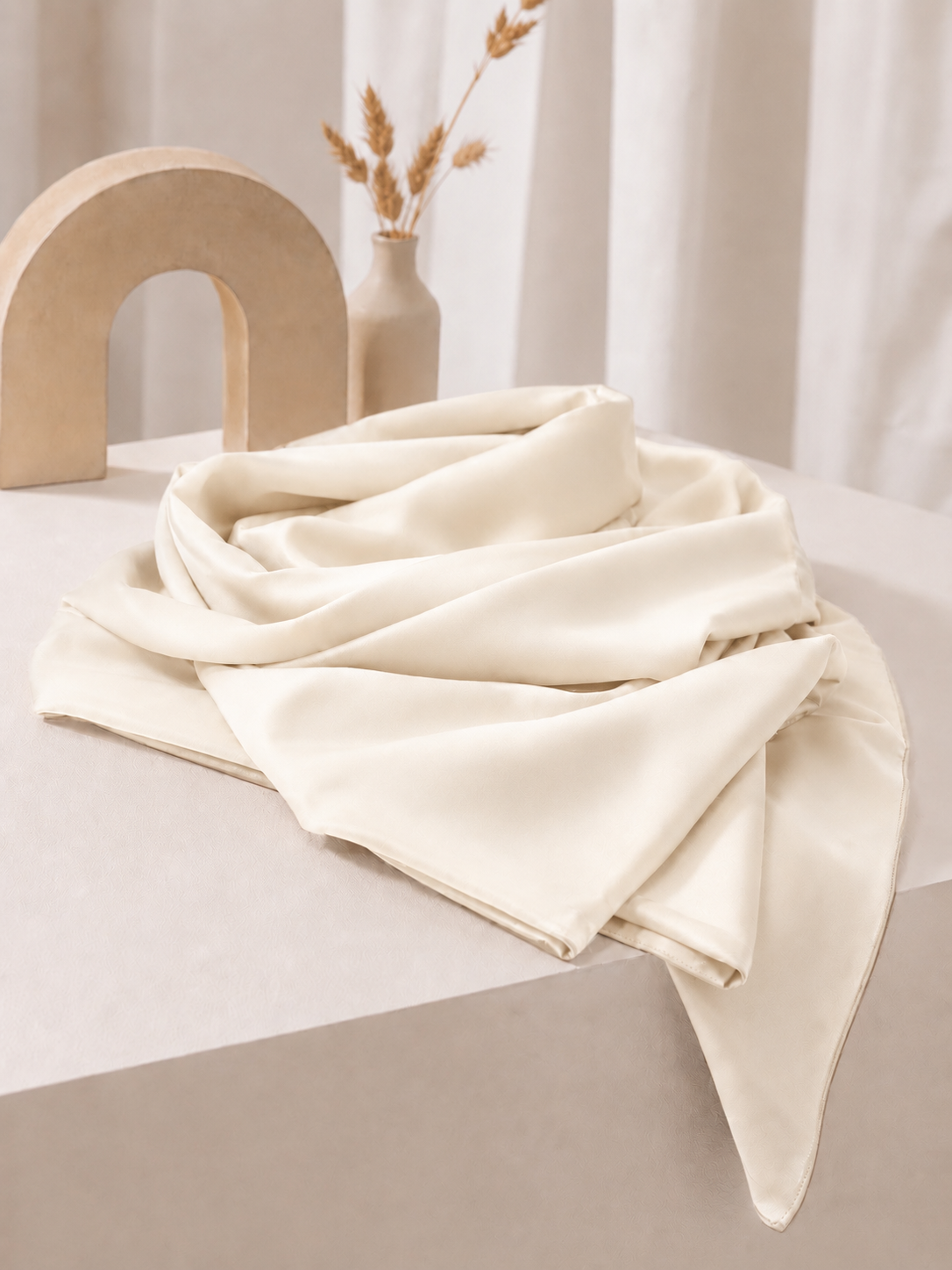 Foulard crème